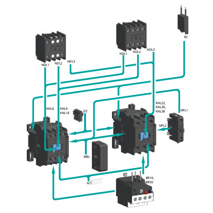 Додатковий контакт ISKRA HSV01, 1NC для MS32 - 038902520000
