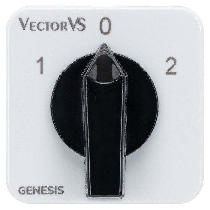 Кулачковий перемикач GC 16A 3P схема 53 (1-0-2)