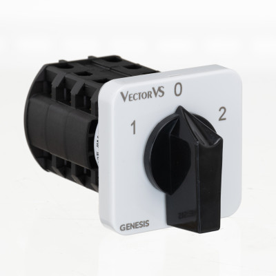 Кулачковий перемикач GC 16A 3P схема 53 (1-0-2)