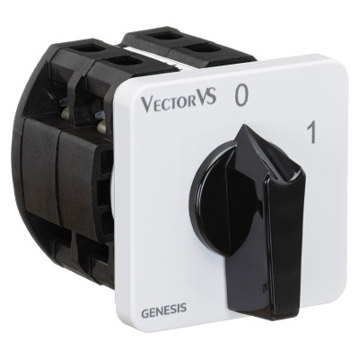 Кулачковий перемикач GC 63A 4P схема 92 (0-1)