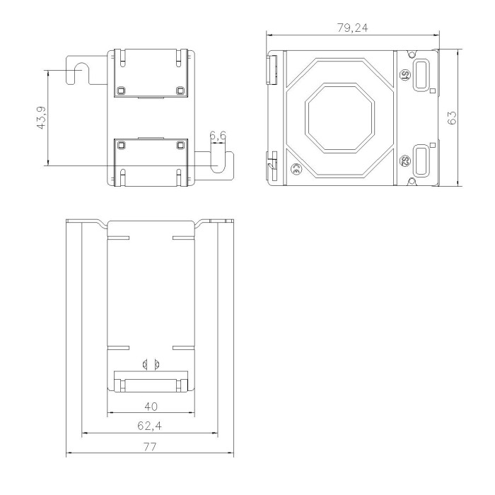 Трансформатор струму вимірювальний Vector VS VCTC006 10A 10/5