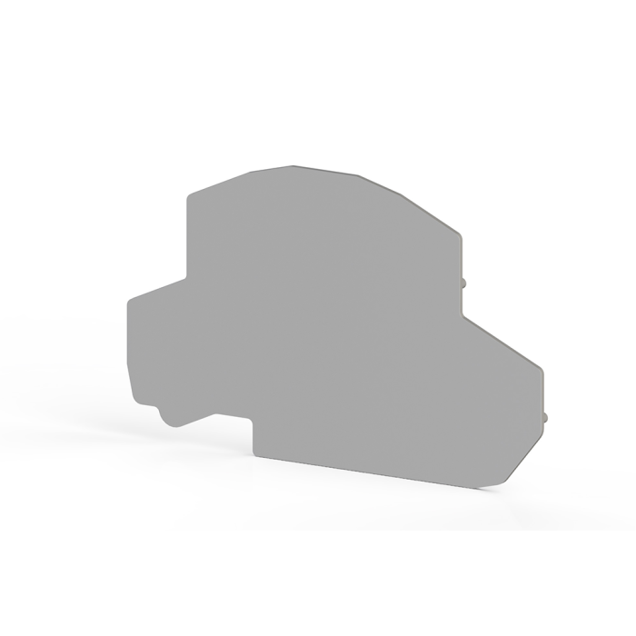 Торцева кришка Klemsan PYK сіра - 0.0.0.4.46579