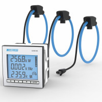 Аналізатор мережі FRER + 3 кот. Роговського d=200mm, RS485 Modbus RTU 80-260V AC/DC - 4VA/2W