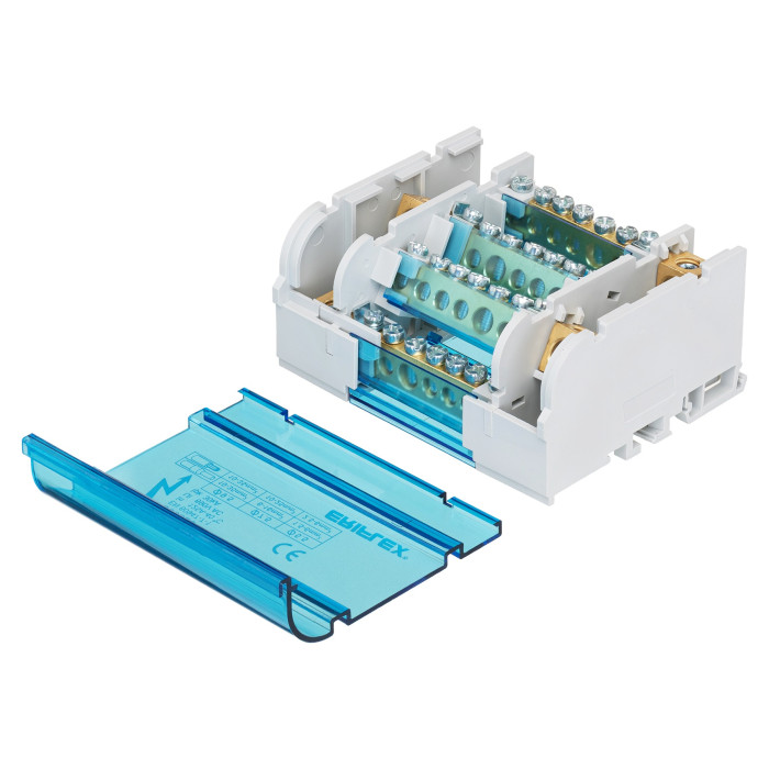 Чотириполюсна колодка nVent Eriflex TD 100/125A 6 виходів