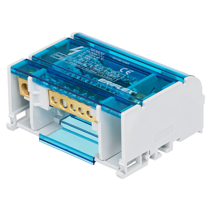Чотириполюсна колодка nVent Eriflex TD 100/125A 6 виходів