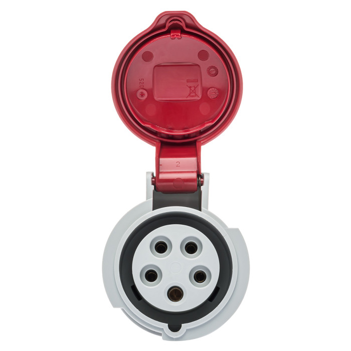 Розетка кабельна IDE MUNDIAL 3P+N+E 16A 200/346–240/415V IP44