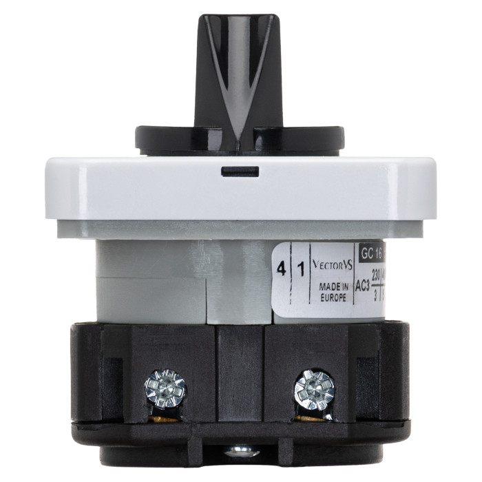 Кулачковий перемикач GC 16A 1P схема 51 (1-0-2)