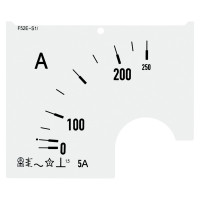 Шкала амперметра FRER ZF 250/5А В