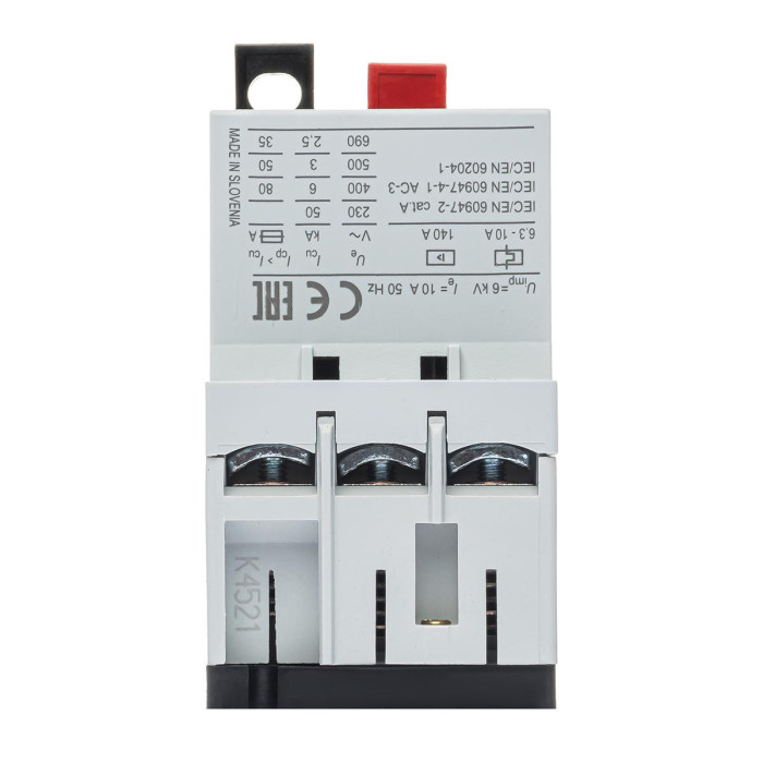 Автомат захисту двигуна 10A серії MS25