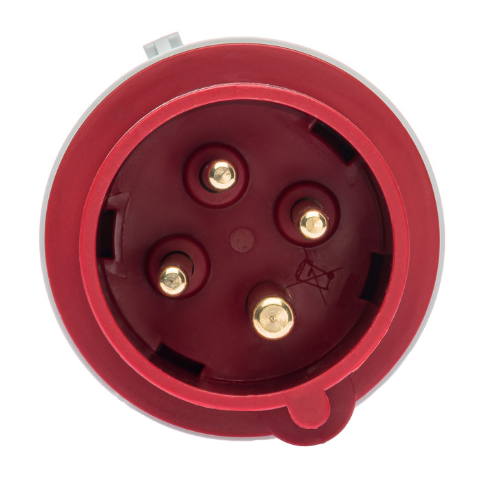 Вилка кабельна IDE MUNDIAL 3P+E 16A 380–415V IP44
