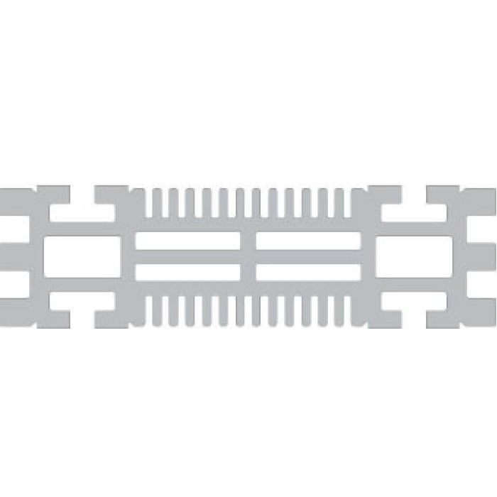 BA50P/1830 профільна алюмінієва шина 52х180х1830 мм для систем розподілу до 5000A