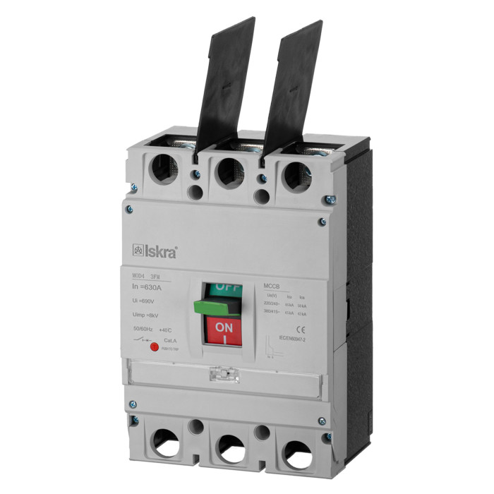 Автоматичний вимикач ISKRA MOD4 3P 630A 65 кА - 786103636000