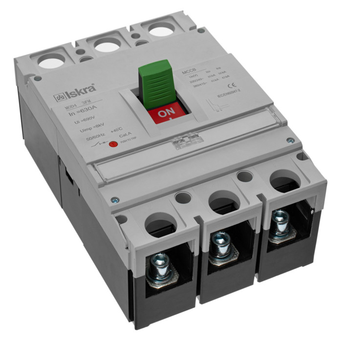Автоматичний вимикач ISKRA MOD4 3P 630A 65 кА - 786103636000