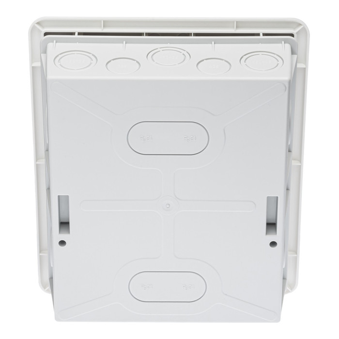 BM8PT/RR Корпус розподільчий внутр. прозоре вікно ORO,1x8 модуля 248x210x97, IP40, з шинами N і PE