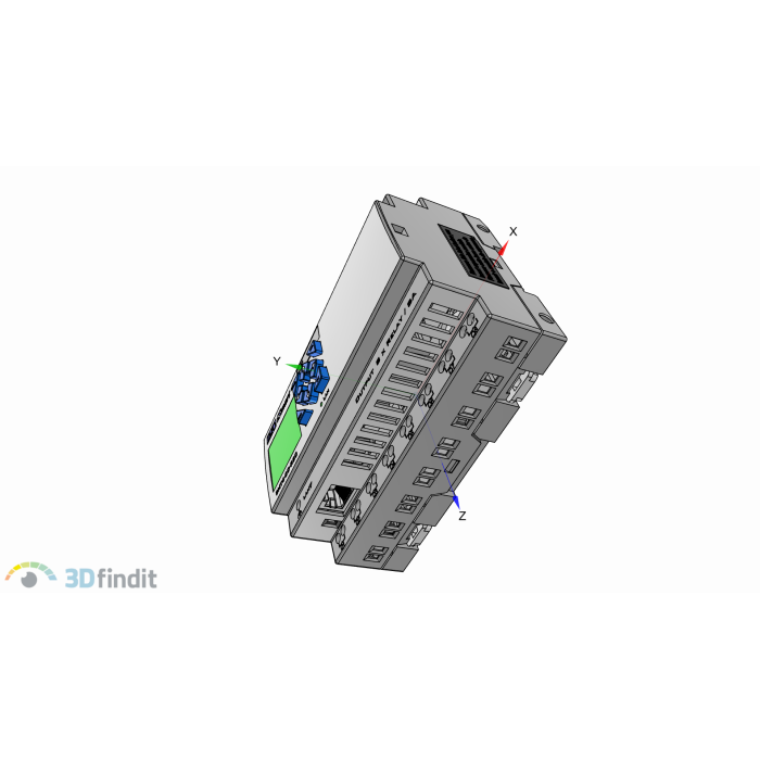 SMT4-ED-R12 Інтелектуальне реле iSmart V4, 24VDC, HMI, 8 DC in, 2 аналогових виходи