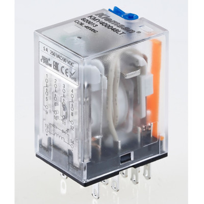 Проміжне реле KMY 4PCO 5A 48V DC