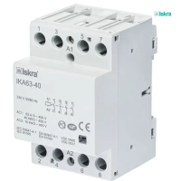 Модульний контактор ISKRA IKA 40A 24V AC/DC 4NO