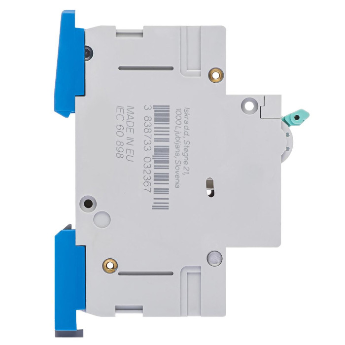 Модульний автоматичний вимикач ISKRA RI62 2P B6A 10кА - 786100132000