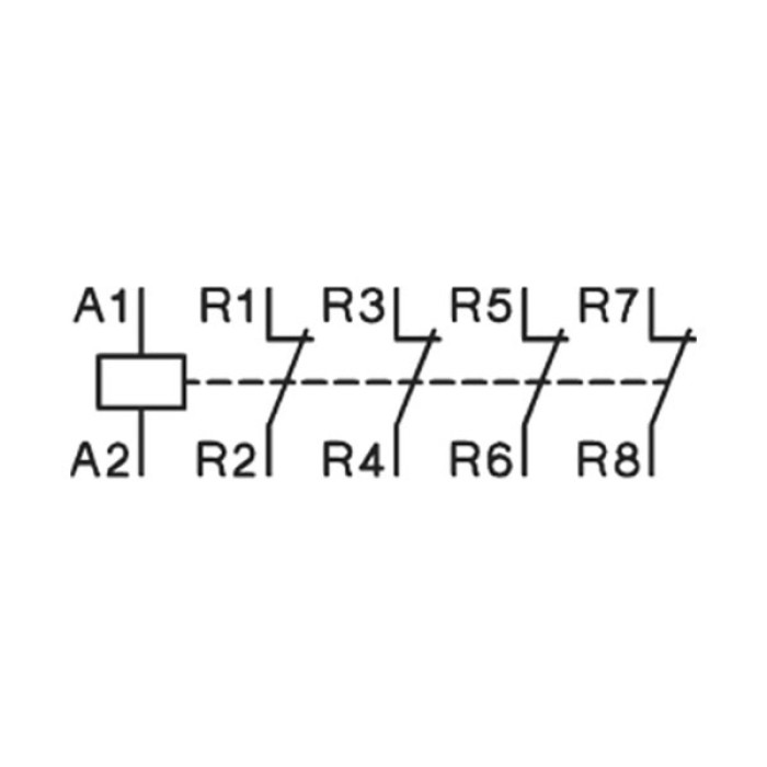 Модульний контактор Benedict R63 63A 220-240 - R63-04 230