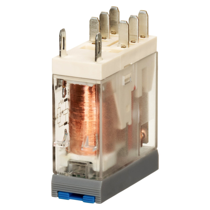 HME21PN24DC Компактні проміжне реле 2PCO, 8A, 24VDC, LED\Тест