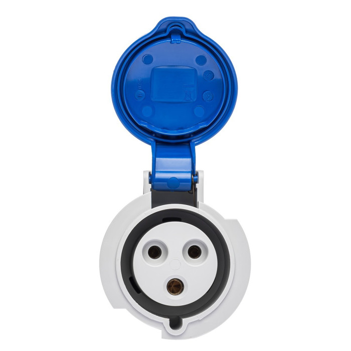 Розетка кабельна IDE MUNDIAL 2P+E 32 А 200–250 В IP44 - 02204