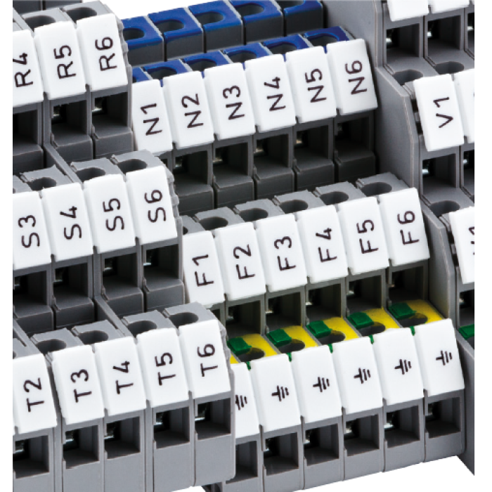 0.0.0.5.05915* Маркувальна пластина DB 10/6 пуста (1 компл = 30 шт | пак 17 компл)