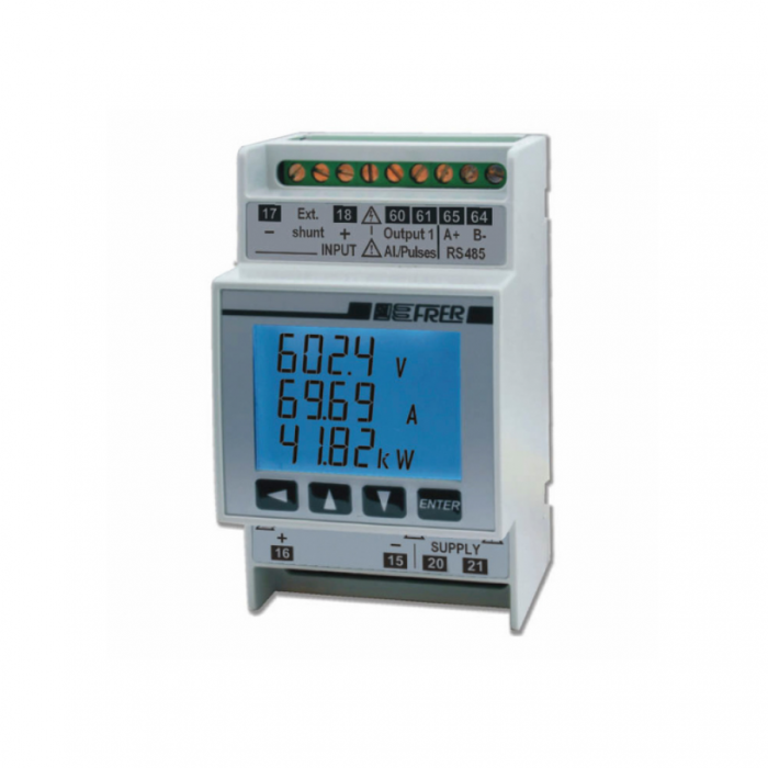 Аналізатор мережі модульний FRER NaNo 1-5 A RS485 - Q52C3LX60M24L