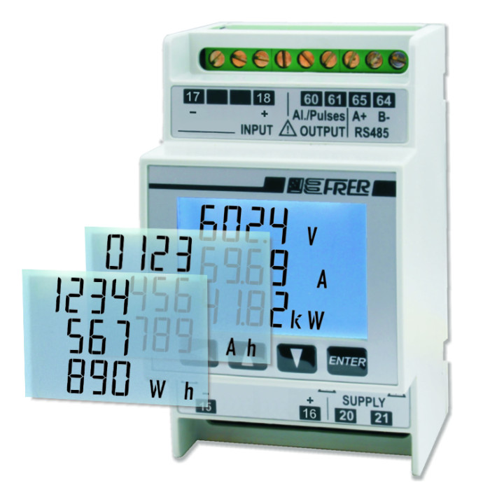 Аналізатор мережі модульний FRER NaNo 1-5 A RS485 - Q52C3LX60M24L