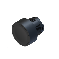 ECX 4100 Кнопка чорна, пласт. корпус, ø 22 мм, IP65