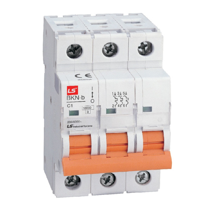 Модульний автоматичний вимикач LS ELECTRIC BKN 3P C40A 10кА - 061302248B