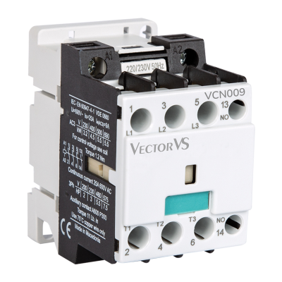 Контактор VCN 9A 230V DC NC