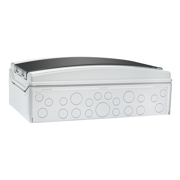 CDN18PT/RR Корпус розподільчий (ABS-пластик), 18 модулів (1x18), IP65, з N і PE шинами