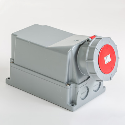 Розетка настінна IDE MUNDIAL 3P+E 125 А 380–415 В IP66-67