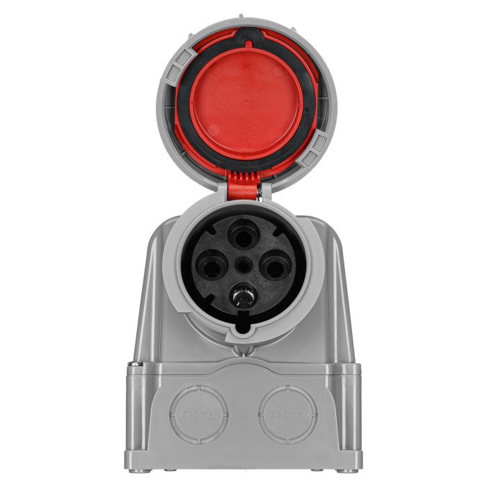 Розетка настінна IDE MUNDIAL 3P+E 125A 380–415V IP66-67