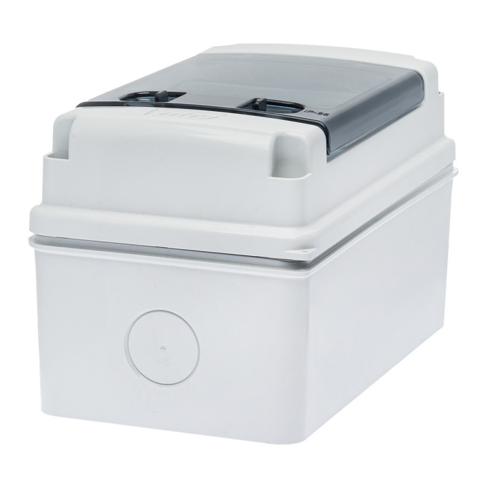 CDN4G/R Корпус розподільчий (ABS) ECOLOGY,1x4 модулів 177x102x105, IP65, в компл. шинами N і PE