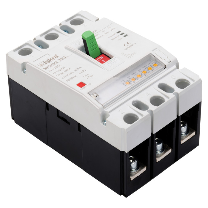 Автоматичний вимикач ISKRA MOD2 3P 225A 36 кА - MOD2 3EL 225A