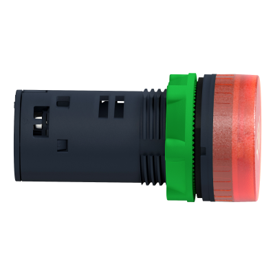 XB5KS2B4 ДЗВОНИК, НЕПЕР./ПЕР.СИГН.,ЧЕРВ.ПІДС.,24В