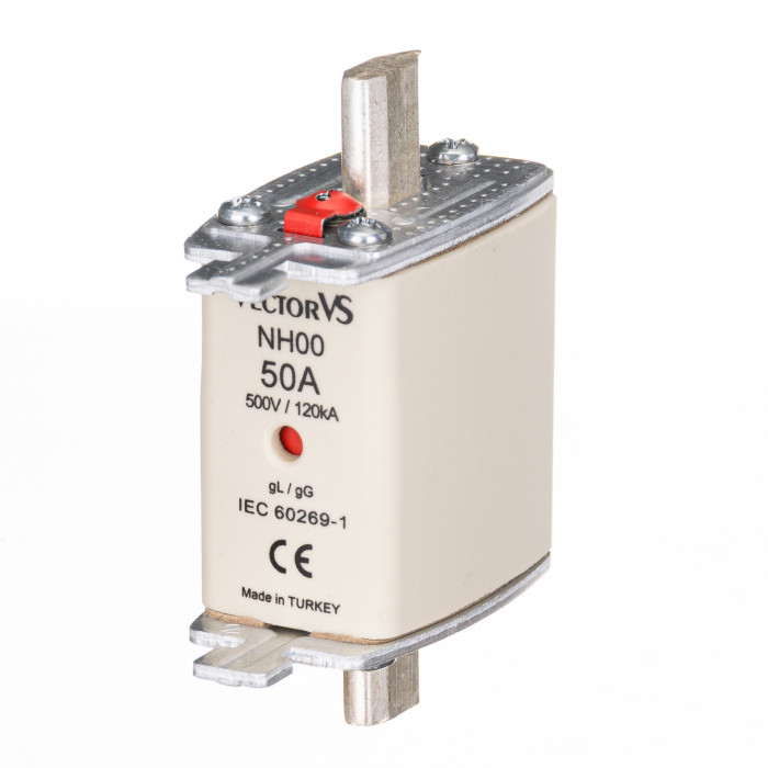 Запобіжник Ножовий Vector VS GENESIS NH00 50А 500V AC gG