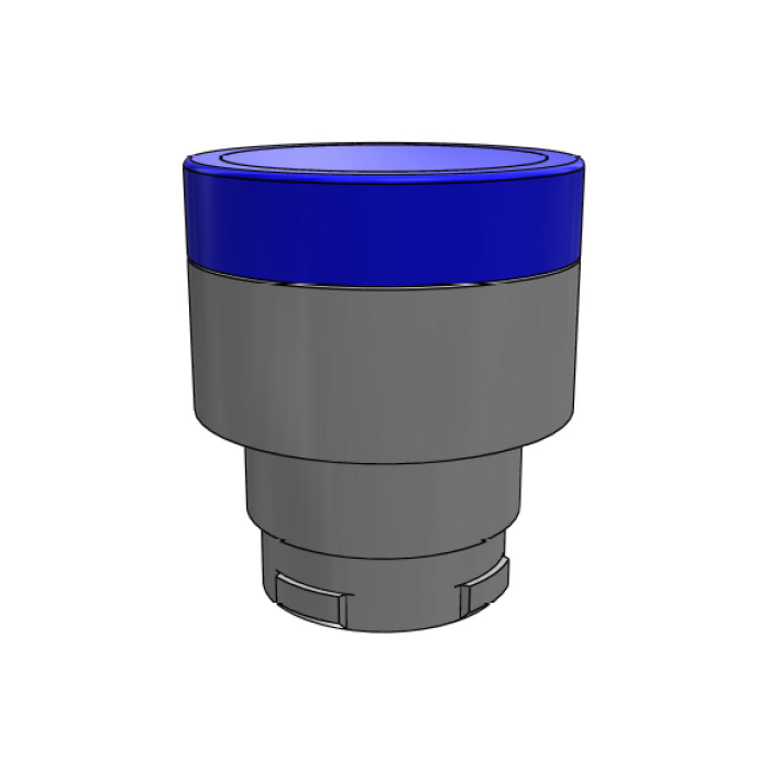 ECX 1194 Кнопка управління з фіксацією, синя