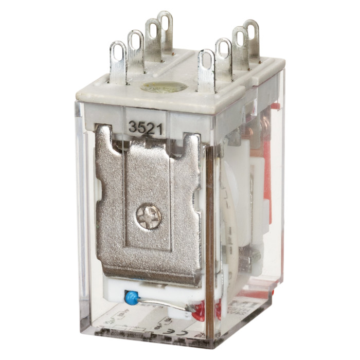 Проміжне реле IMO 2PCO, 10A, 24VAC, LED - HYE21PN24AC