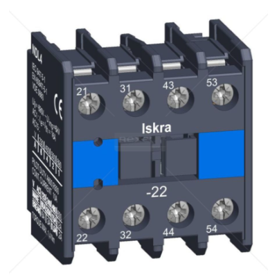 038422910000 Додатковий контакт NDL4, 2HO+2НЗ для KNL 43-75