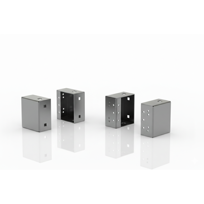 Кутовий елемент цоколю із нержавіючої сталі (4шт) Vector VS Shark