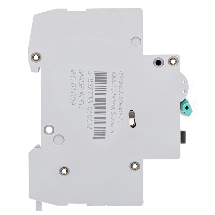 Диференційний автоматичний вимикач ISKRA RFI2 1P+N C16A/0.03 10кА - 786100602100