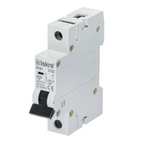 Модульний автоматичний вимикач ISKRA RI51 1P C32A 6кА