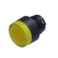 ECX 4203 Кнопка жовта з підсвічуванням пластик