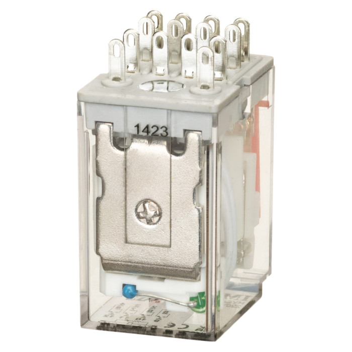 HYE41PN220DC Проміжне реле 4PCO, 220V DC 5A, LED\Тест