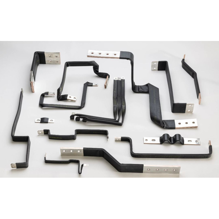 Шина мідна луджена гнучка в ізоляції nVent ERIFLEX Flexibar Advanced 10х20х1 L2m 645A - 534015