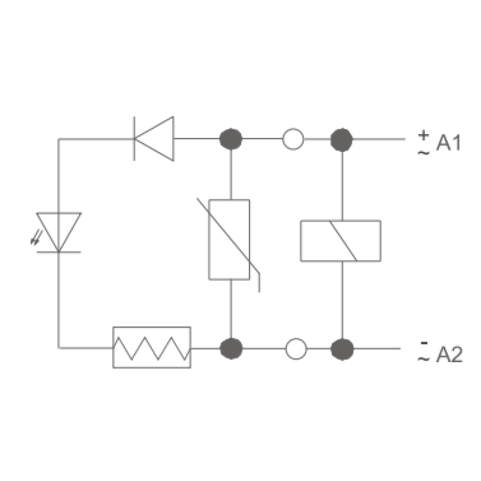 PVRME3 Модуль захисту/індикації 110 ... 230 V AC, 110 V DC для SRHME, SRNE