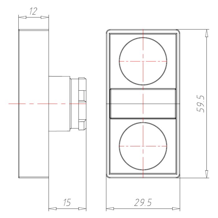 ECX 1151 Кнопка пуск/стоп з підсвічуванням