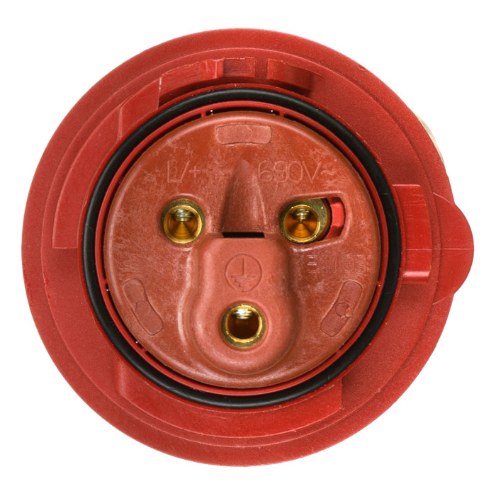 Вилка кабельна IDE MUNDIAL 2P+E 16A 380–415V IP66-67